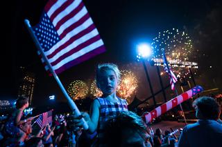 Nowojorczycy świętowali niepodległość od wirusa