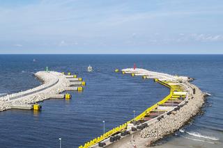 Ujście z Kołobrzegu do Morza Bałtyckiego