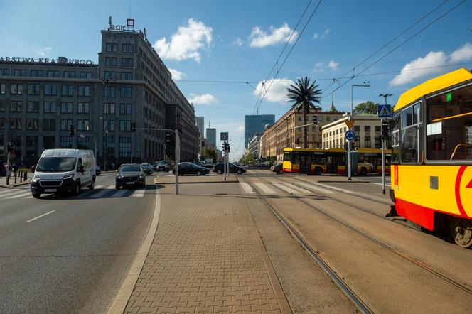 Aleje Jerozolimskie przed przebudową