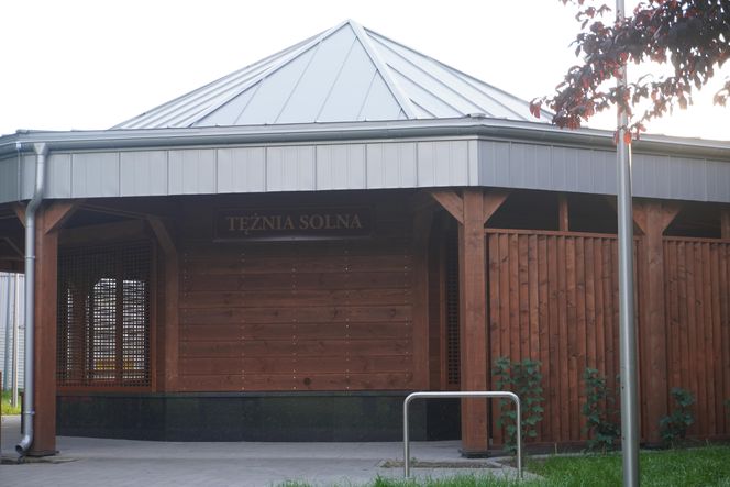 Tężnia solna w Parku im. Dziekońskiej w Białymstoku