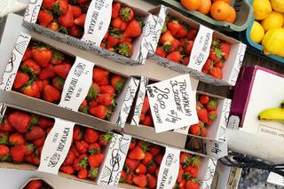 Ceny truskawek na targu w Rzeszowie