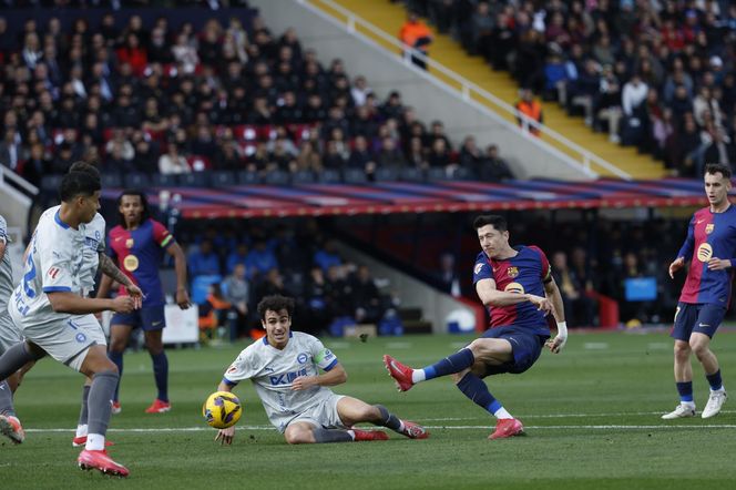 Robert Lewandowski strzelił gola Alaves