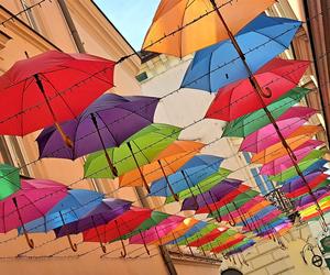 Tarnowskie Umbrella Sky na ul. Piekarskiej