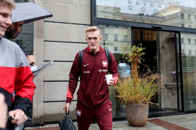 Piłkarze wyjechali na mecz Polska - Litwa