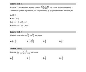 Matura 2025: matematyka poziom rozszerzony 12.05.2025. ARKUSZE CKE [Formuła 2015]	