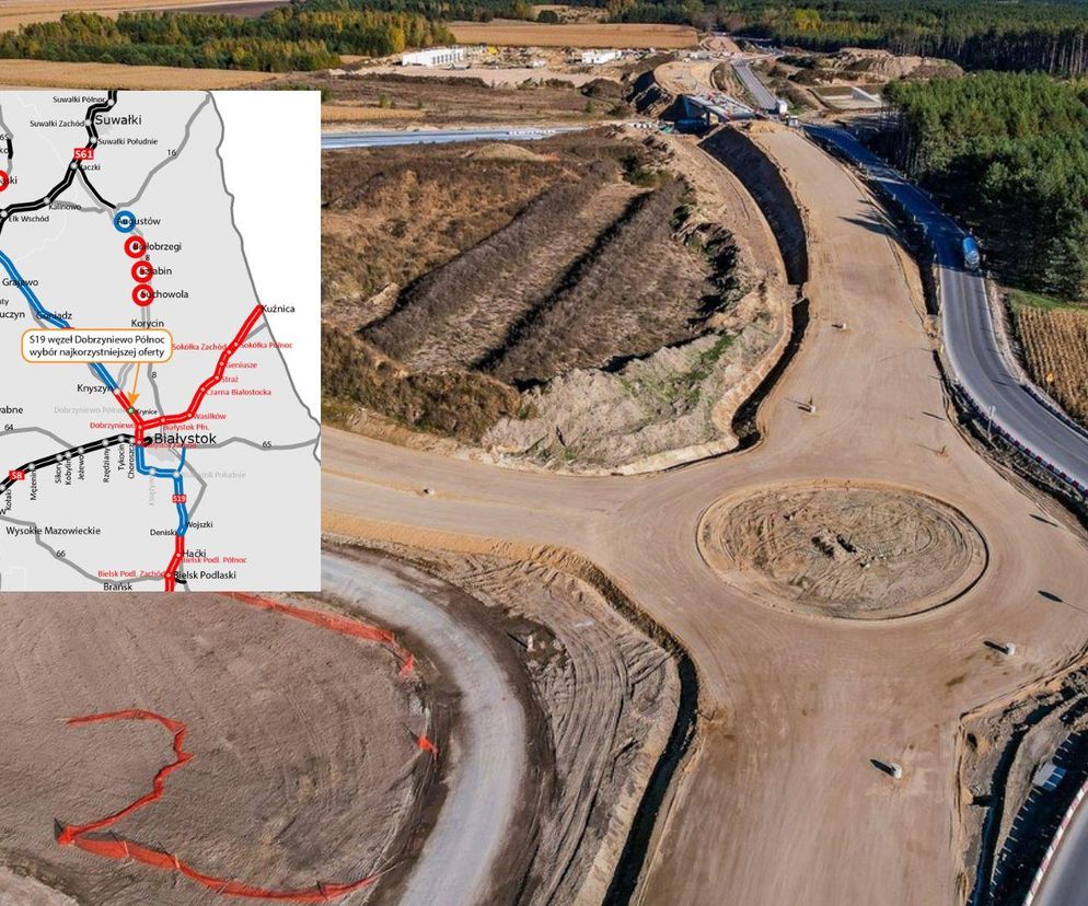 Tu na Podlasiu powstanie dodatkowy węzeł. Mieszkańcy zyskają dostęp do kluczowej drogi!