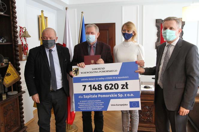 Szpitale w Gdyni otrzymają ponad 7 mln zł na walkę z koronawirusem 