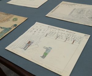 Pokaz dziecięcych rysunków z 1946 roku