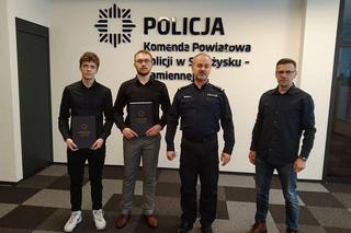 Uczniowie skarżyskiego elektryka zatrzymali pijanego kierowcę