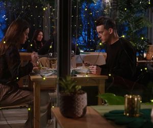 	M jak miłość odc. 1856. Jakub Karski (Krzysztof Kwiatkowski), Kasia (Paulina Lasota)