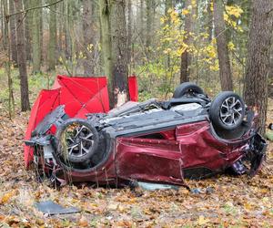 Tragiczne wypadek na DK 10 pod Piłą! Zginęła jedna osoba, a cztery zostały ranne [ZDJĘCIA]