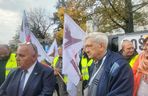 Protest taksówkarzy w Warszawie 16.10.2025