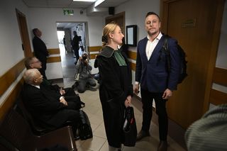 Kaczyński spotkał się z Brejzą przed sądem