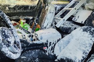 Ciężarówka zmiażdżyła cztery pojazdy. Sześć osób rannych, w tym dzieci. Lądował śmigłowiec LPR