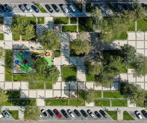 Życie w Architekturze 2025. Projekt przebudowy skweru przy ul. Rynek w Nasielsku wraz z przyległymi ulicami i infrastrukturą techniczną. OUTIN Architektura Jarosław Gromadka