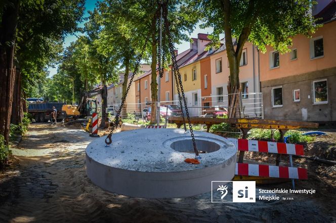 Przebudowa ulic Smoczej i Krzemiennej