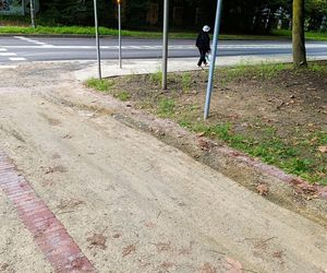 Usterki na Alei Fałata