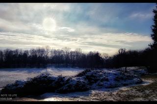 Cytadela w zimowej aurze