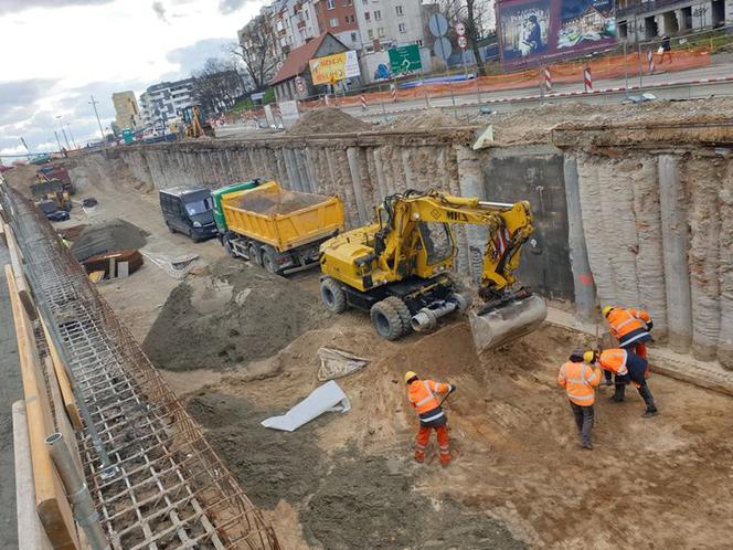 Trwa remont ulicy Kujawskiej. Zobaczcie zdjęcia z placu budowy