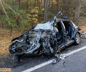 Tragiczny wypadek w Bąkowie na DK11