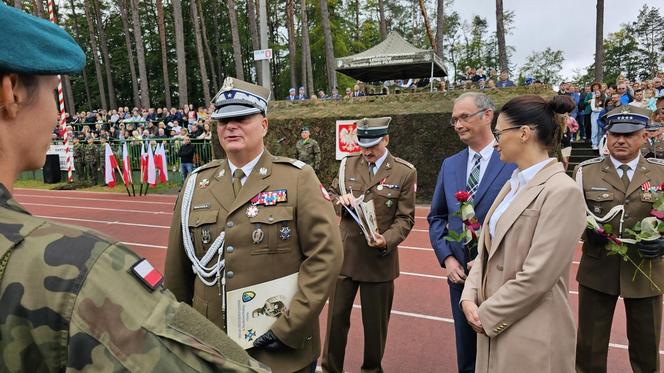 Przysięga wojskowa w Złocieńcu