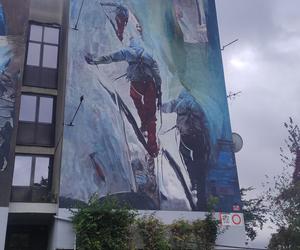 Niezwykły mural w Zakopanem