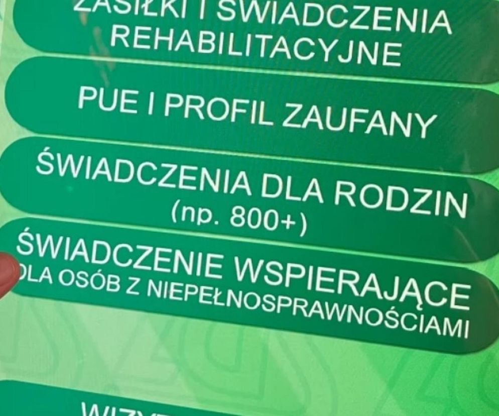 Lubelskie - świadczenie wspierające dla nowej grupy osób