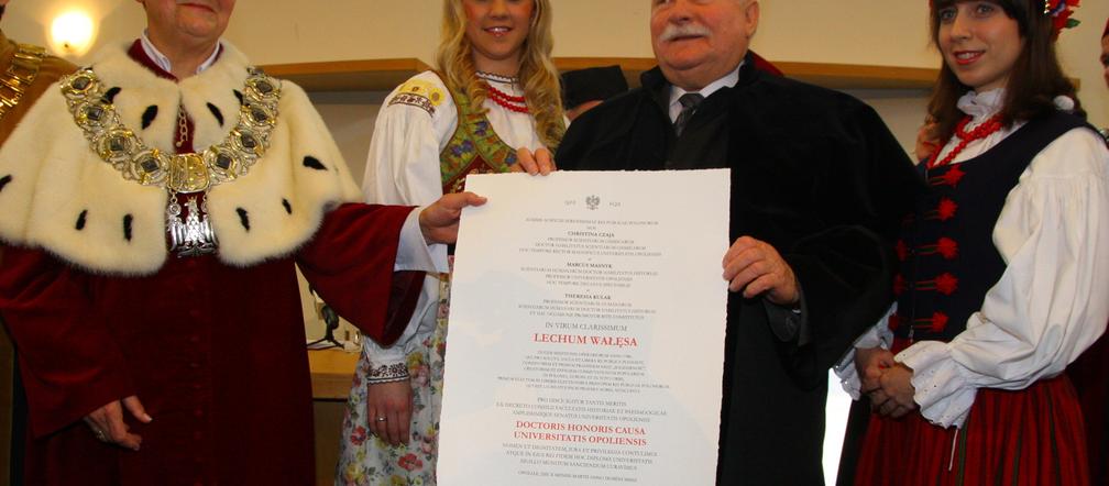 Jarosław Wałęsa: Ojciec jest profesorem nie potrzebuje matury