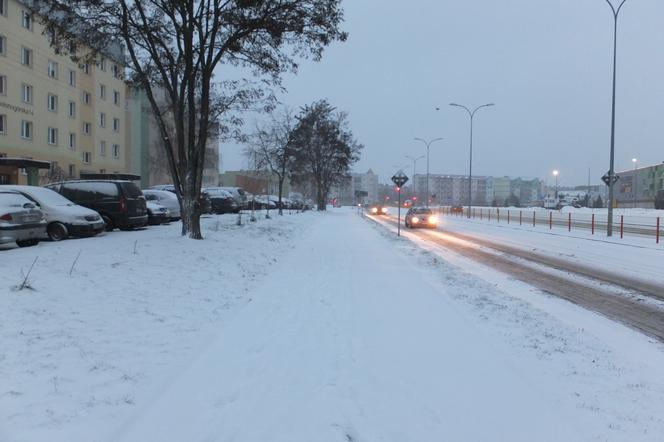 Zima na ulicach Białegostoku 7.12.2018