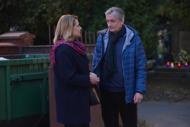 Klan. Leopold (Grzegorz Wons), Grażynka (Małgorzata Ostrowska-Królikowska)