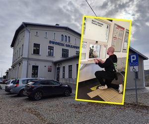 Po bilet na kolanach! Ten dworzec kolejowy zostanie dworcem roku?