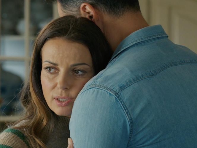 Barwy szczęścia, odcinek 3200: Kasia (Katarzyna Glinka), Mariusz (Rafał Cieszyński) 