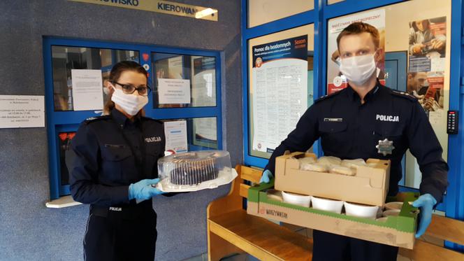 Bełchatowianka przygotowuje posiłki dla policjantów i medyków! 
