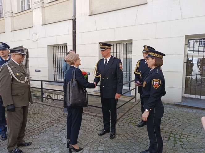 Ślubowanie nowego komendanta Straży Miejskiej w Grudziądzu