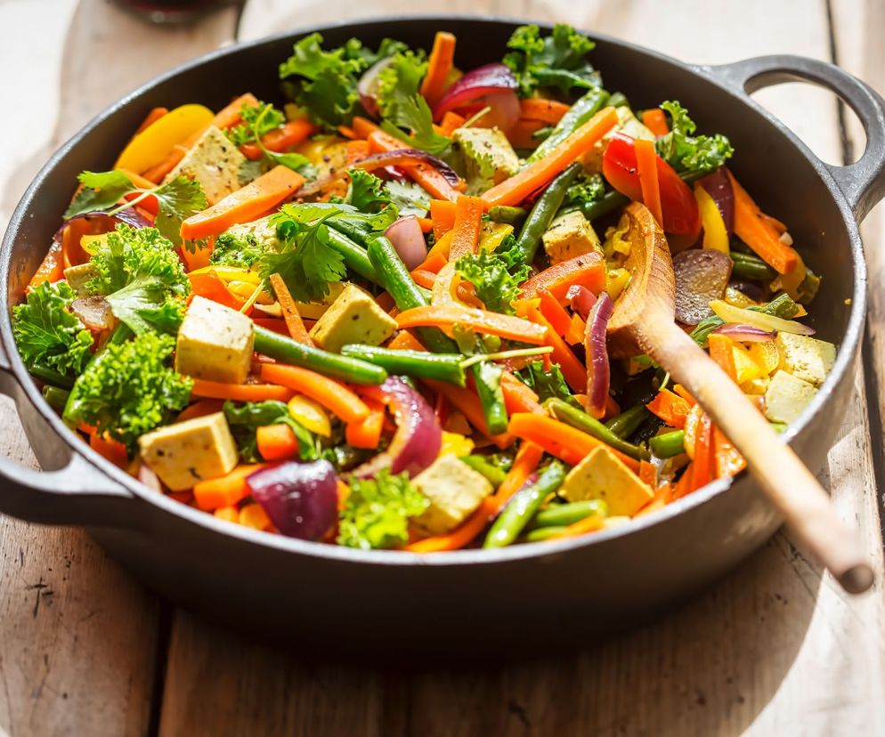 Danie wegetariańskie na obiad