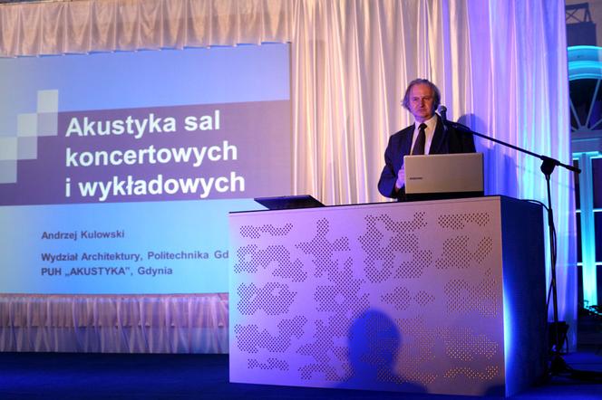 Prof. Andrzej Kulowski z Wydziału Architektury Politechniki Gdańskiej, wykład 