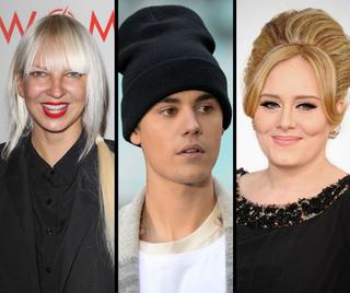 Adele, Sia, Justin Bieber. To oni pobili rekordy w 2015 roku