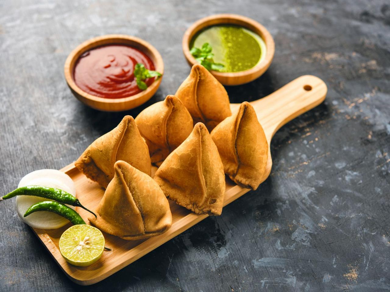 Pierożki samosa