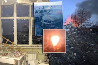 Atak dronów na Moskwę! Płoną domy, są ofiary