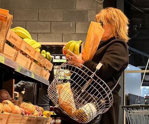 Ewa Kasprzyk na zakupach