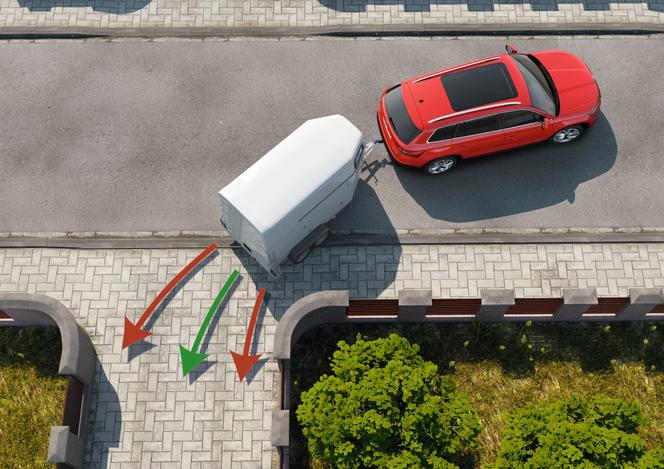 Skoda Trailer Assist - asystent manewrowania przyczepą
