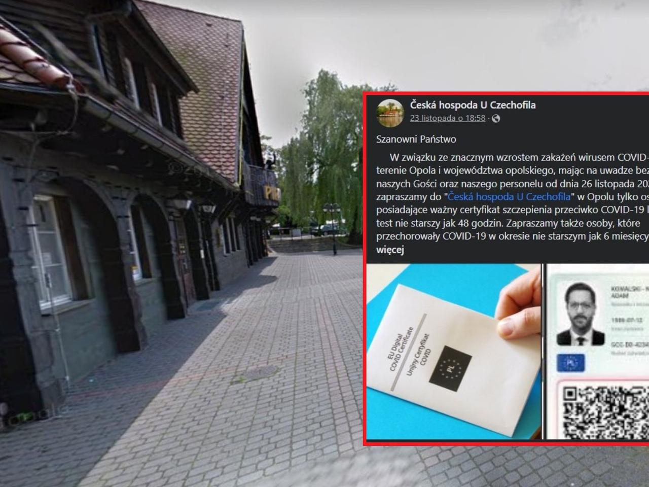 Restauracja w Opolu tylko dla zaszczepionych! Właściciel boi się o lokal. Internauci: Apartheid