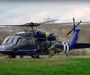 Ukraiński śmigłowiec Black Hawk