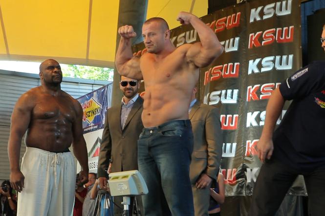 KSW 19: Ważenie Pudzian vs. Sapp