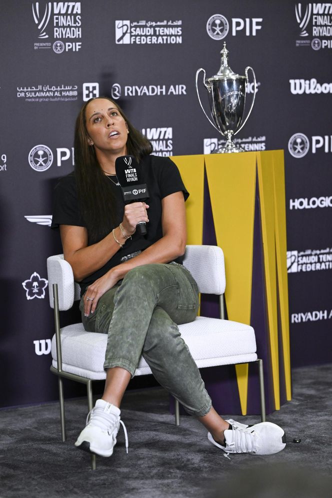 Tenisistki na konferencji WTA Finals