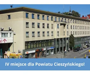 Powiat cieszyński tuż za podium ogólnopolskiego rankingu. W 10 jeszcze powiat bielski