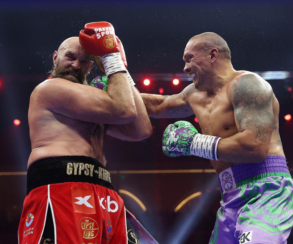 Ołeksandr Usyk i Tyson Fury