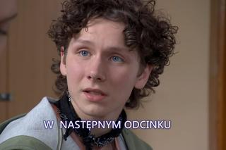 Na Wspólnej odc. 3855. Kasia (Julia Chatys), Leon Juszczyk (Borys Otawa)