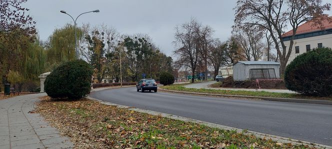 ulica Akademicka w remoncie