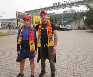 Kibice na meczu Korona Kielce - Legia Warszawa